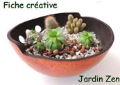 Fiche créative Jardin Zen
