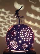 Round stars Table lamp